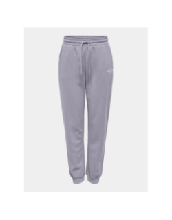 Jogging regular taille haute pica gris femme - Only