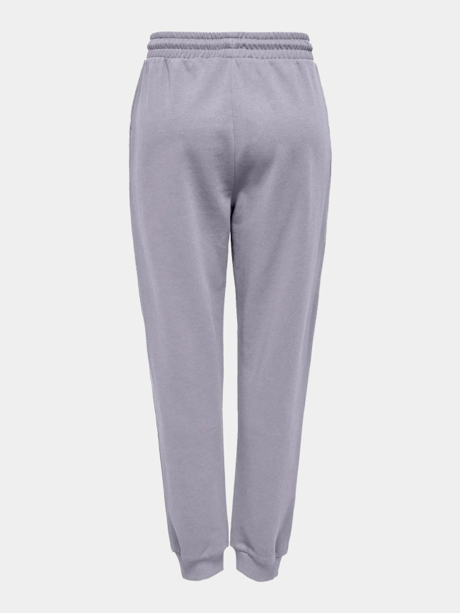 Jogging regular taille haute pica gris femme - Only