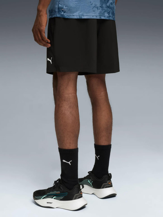 Short de sport tad foundation noir homme - Puma