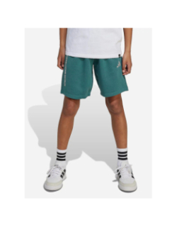 Short jogging french terry logo vert garçon - Adidas