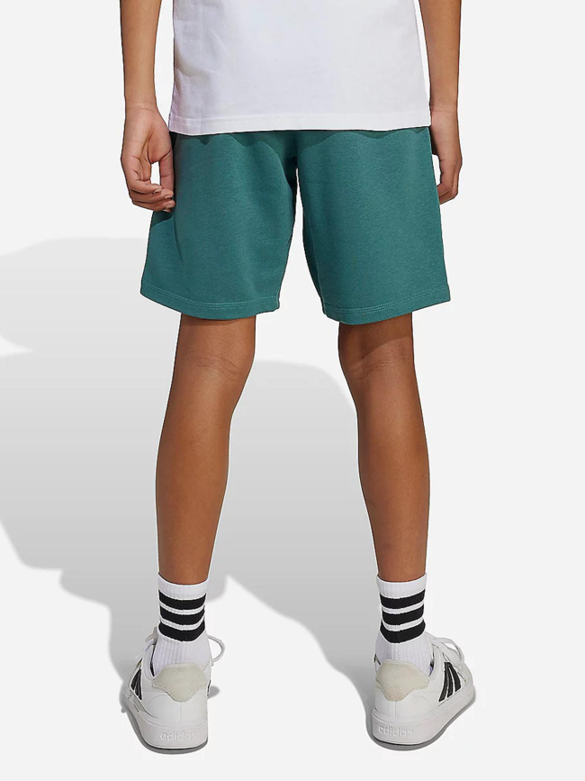 Short jogging french terry logo vert garçon - Adidas