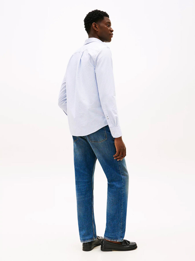 Chemise rayée heritage owford bleu homme - Tommy Hilfiger