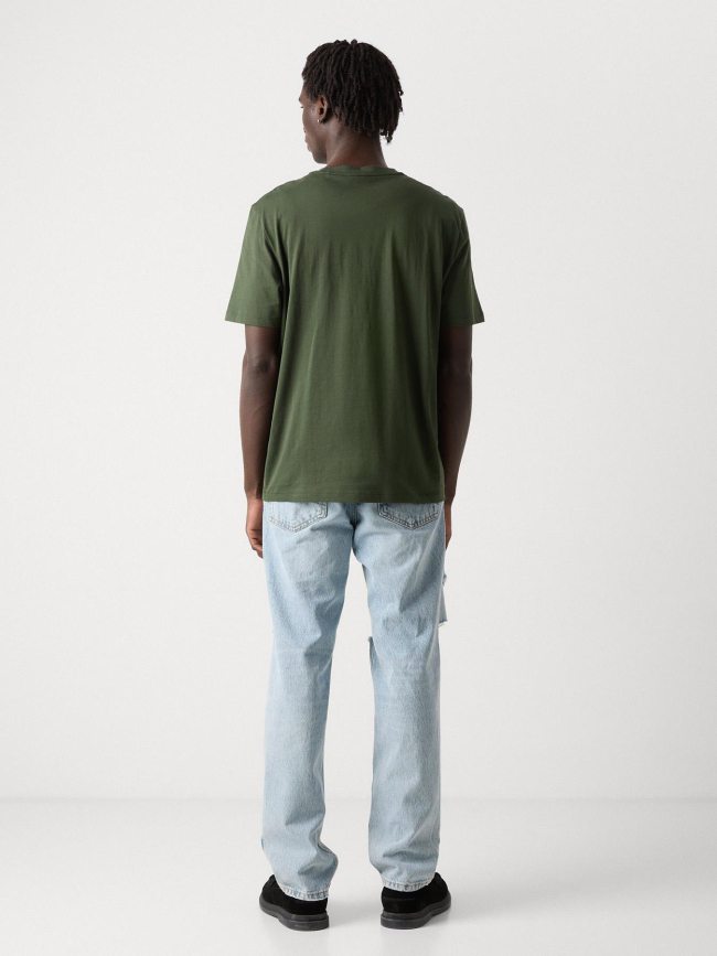 T-shirt dero vert foncé homme - Hugo