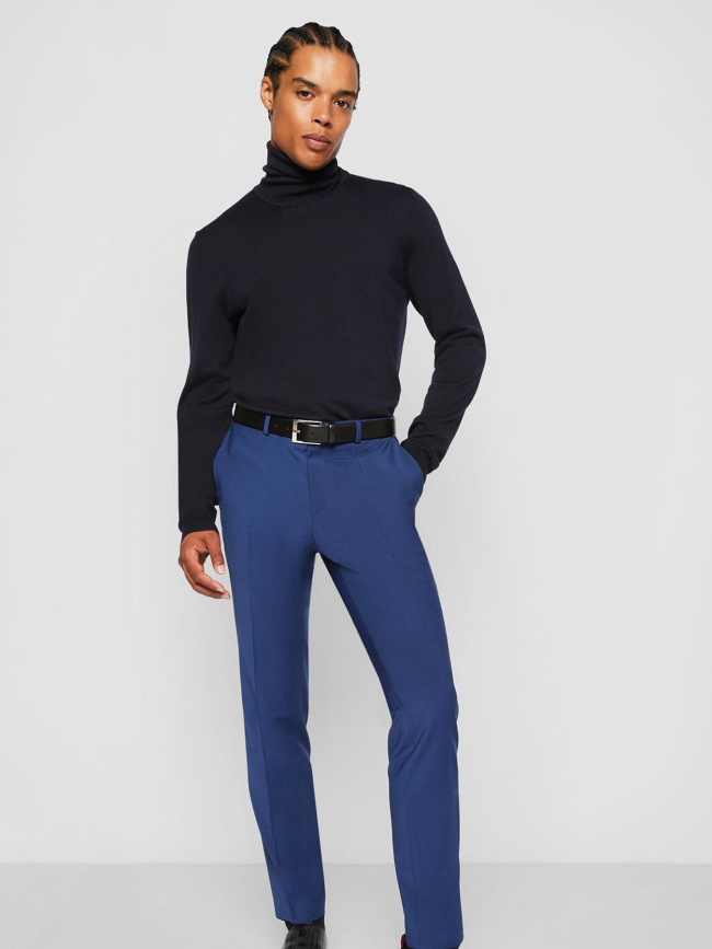 Pantalon de costume hesten bleu homme - Hugo