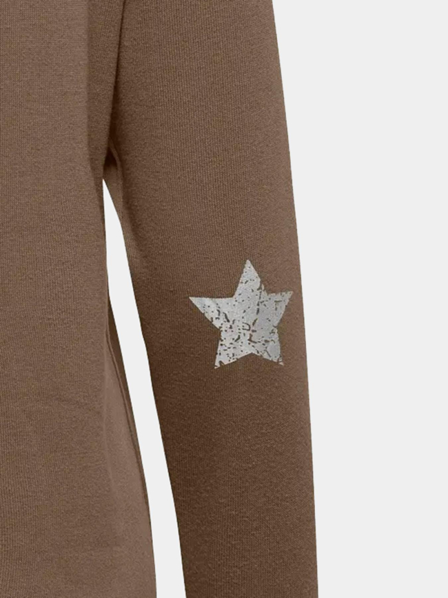 Pull fin uni hanna marron femme - Only