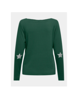 Pull fin uni hanna vert femme - Only