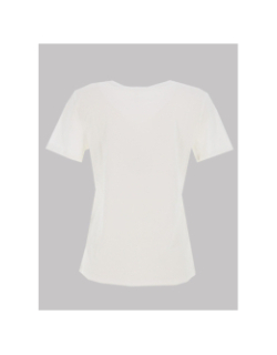 T-shirt cœurs lenna blanc femme - Only