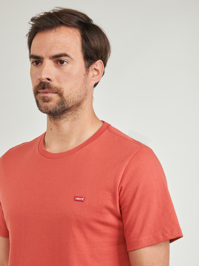 T-shirt à manches courtes original rouge homme - Levi's