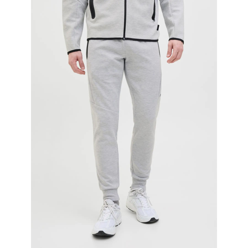 Pantalon jogging jpstwill fusion gris homme - Jack & Jones
