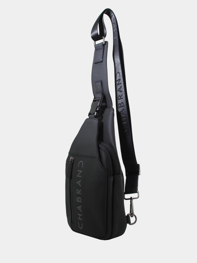Sac bandoulière body bag noir homme - Chabrand