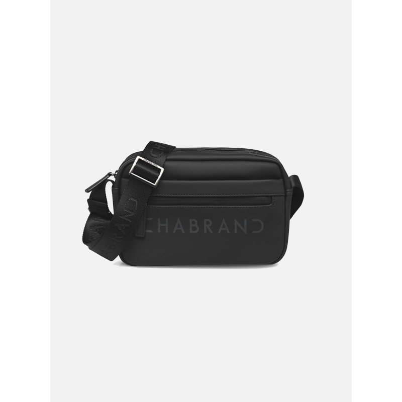Sacoche reporter à bandoulière réglable noir homme - Chabrand