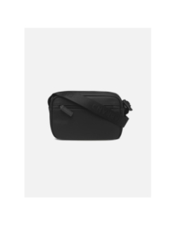 Sacoche reporter à bandoulière réglable noir homme - Chabrand