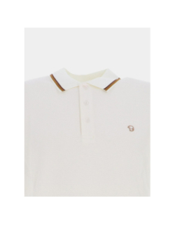 Polo gac uni blanc homme - Benson & Cherry