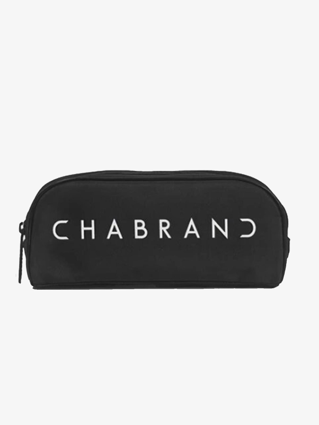 Trousse à logo noir - Chabrand