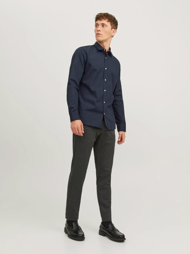Chemise slim jjjoe bleu marine homme - Jack & Jones