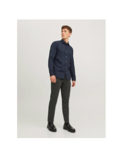 Chemise slim jjjoe bleu marine homme - Jack & Jones