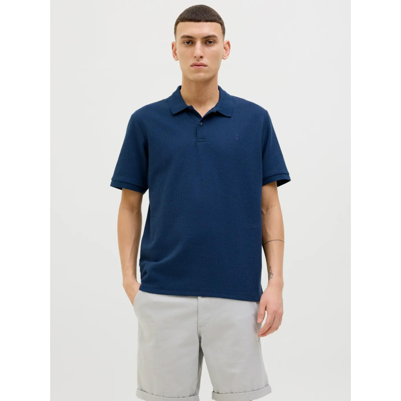 Polo austin bleu marine homme - Jack & Jones