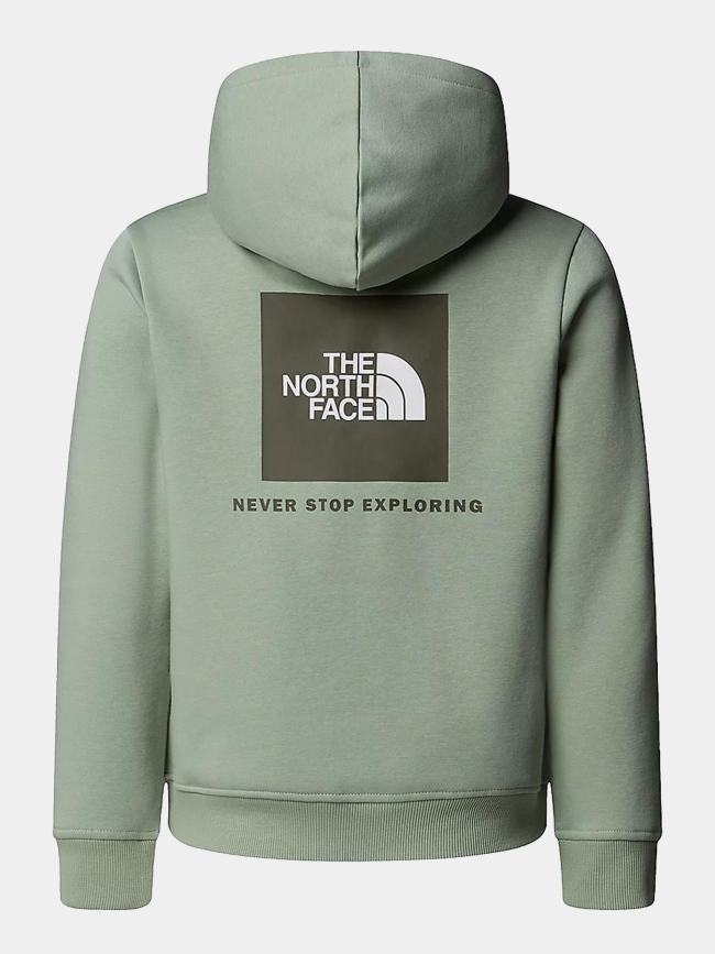 Sweat à capuche box regular nse vert enfant - The North Face