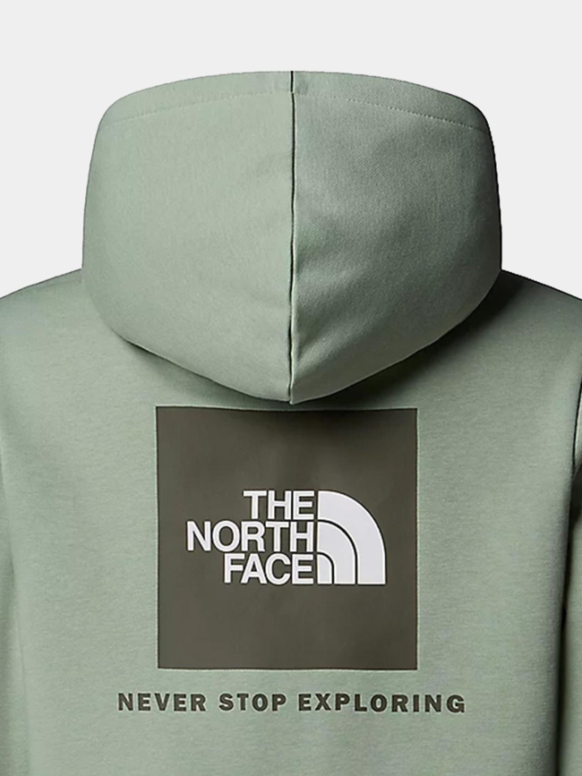 Sweat à capuche box regular nse vert enfant - The North Face