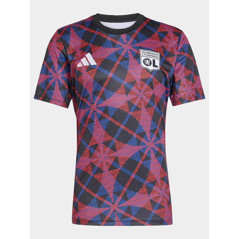 Maillot pré-match olympique lyonnais 25/26 rouge homme - Adidas