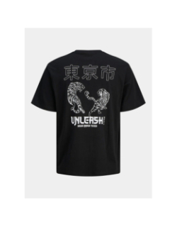 T-shirt miko noir garçon - Jack & Jones