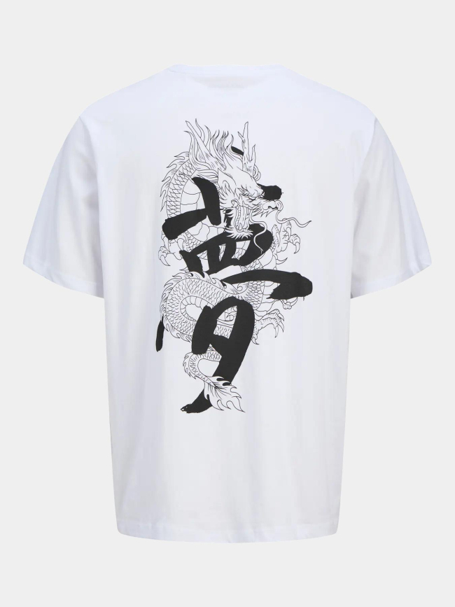 T-shirt à manches courtes jjmiko blanc garçon - Jack & Jones