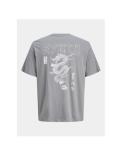 T-shirt à manches courtes jjmiko gris garçon - Jack & Jones