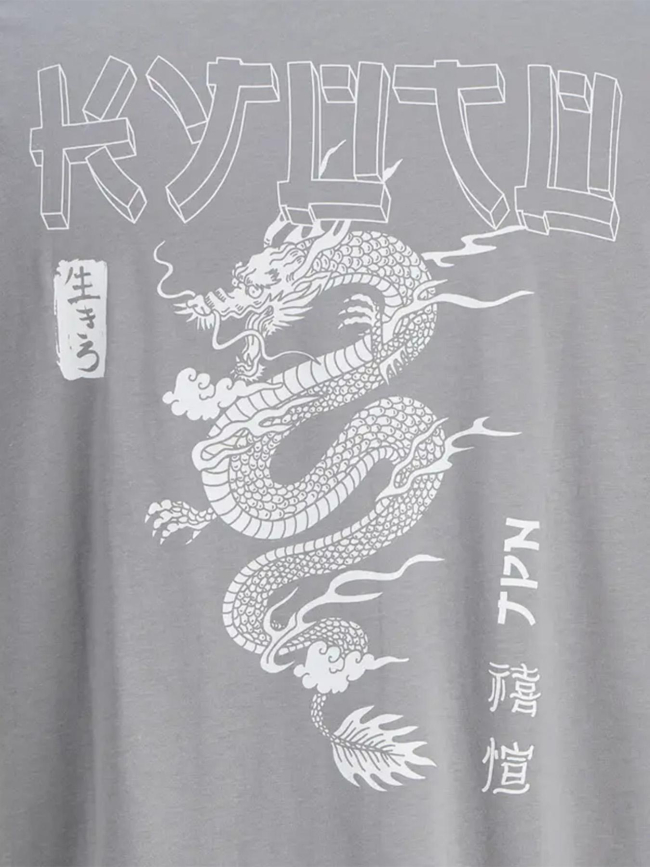 T-shirt à manches courtes jjmiko gris garçon - Jack & Jones