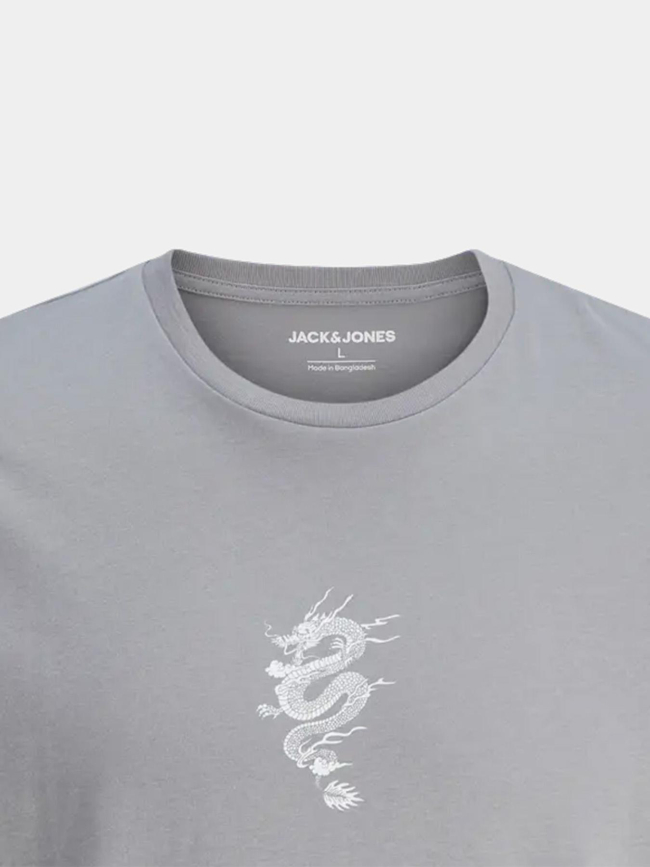T-shirt à manches courtes jjmiko gris garçon - Jack & Jones