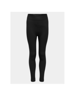Legging côtelé taille haute jaia noir fille - Only Play
