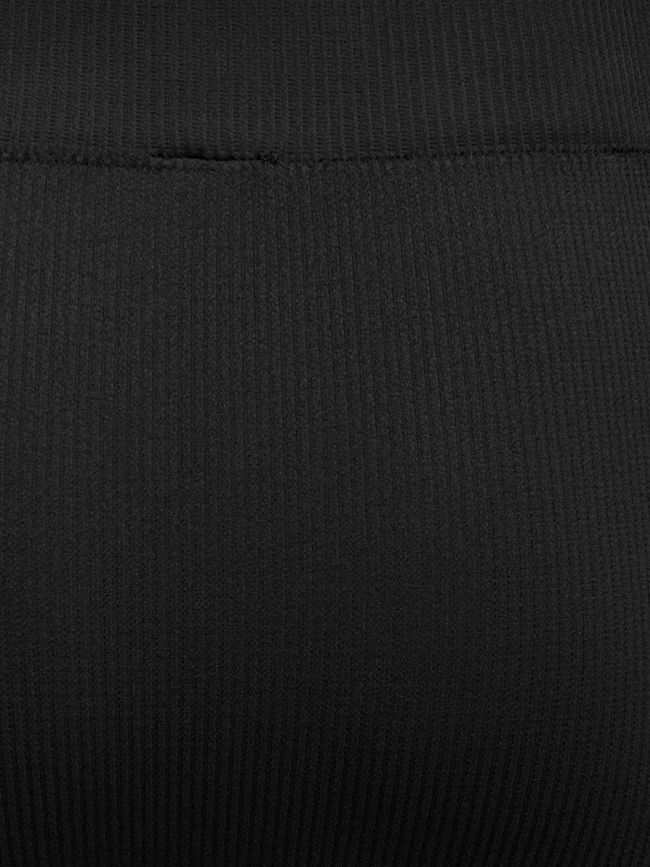 Legging côtelé taille haute jaia noir fille - Only Play