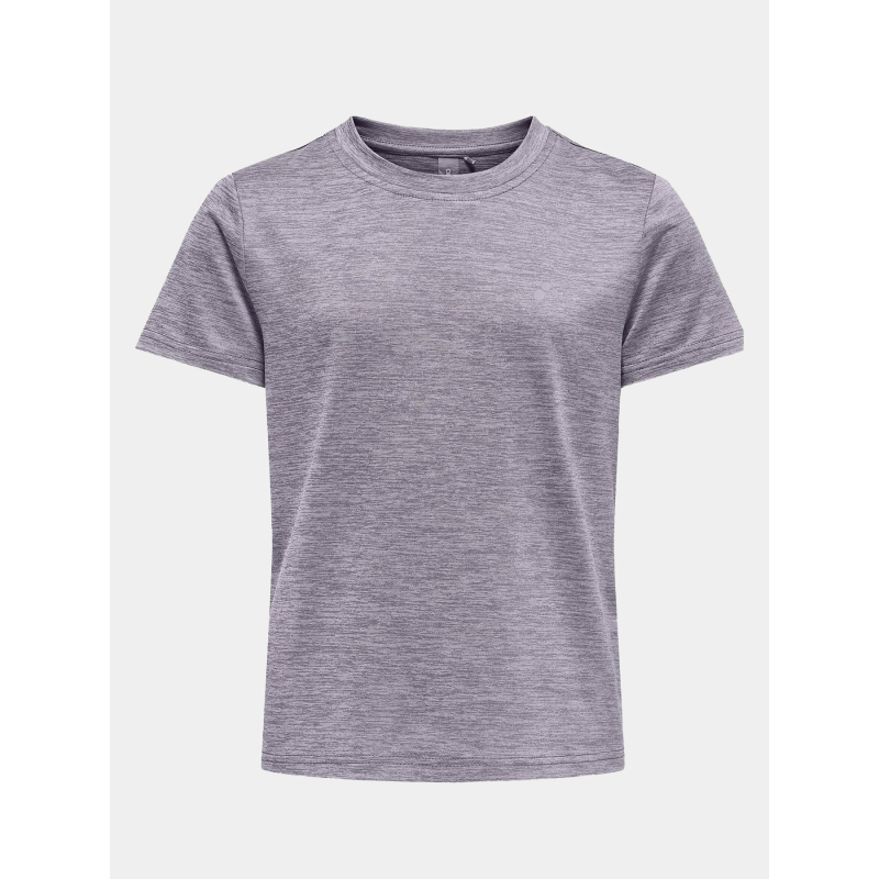 T-shirt de sport core life violet fille - Only Play