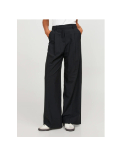Pantalon droit taille haute ellis noir femme - Jjxx