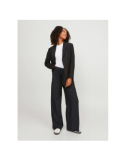 Pantalon droit taille haute ellis noir femme - Jjxx
