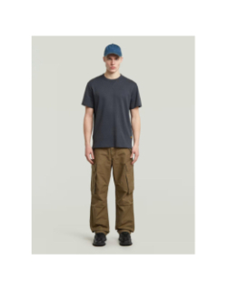 T-shirt uni nifous bleu homme - G Star