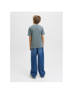 T-shirt à manches courtes jjelogo gris garçon - Jack & Jones