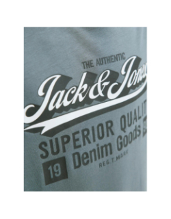 T-shirt à manches courtes jjelogo gris garçon - Jack & Jones
