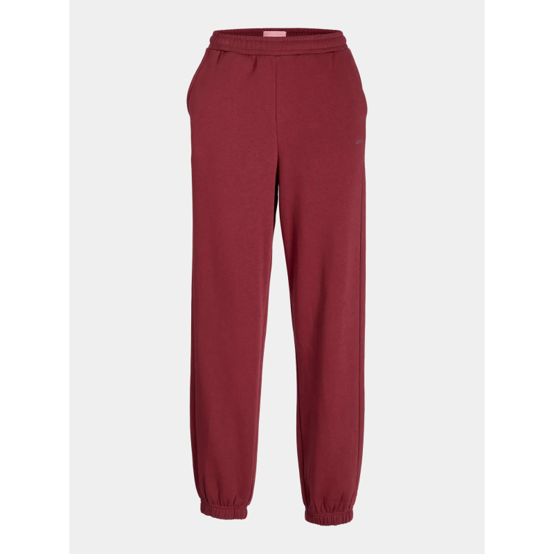 Jogging abbie relax cabernet bordeaux femme - Jjxx