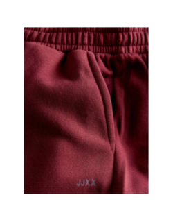 Jogging abbie relax cabernet bordeaux femme - Jjxx