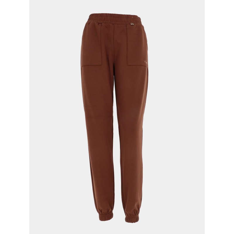 Jogging relax fit solene marron femme - Happy & So