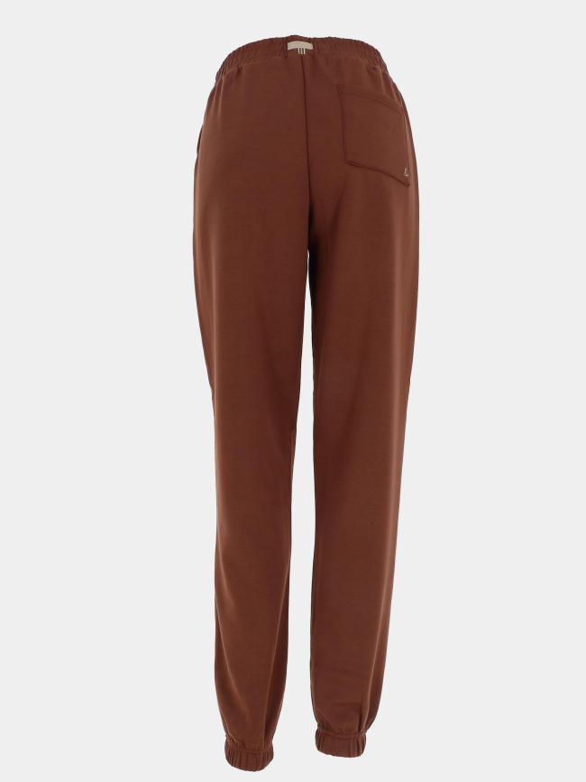 Jogging relax fit solene marron femme - Happy & So