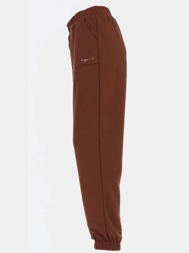 Jogging relax fit solene marron femme - Happy & So
