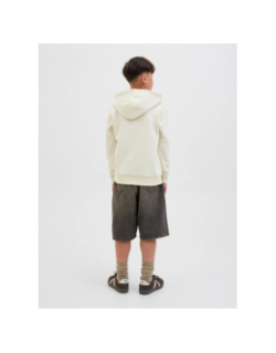 Sweat à capuche jorskull nature beige garçon - Jack & Jones