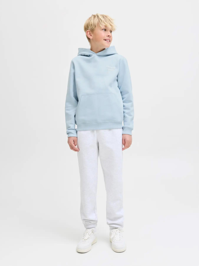 Sweat à capuche jornorrebro bleu garçon - Jack & Jones