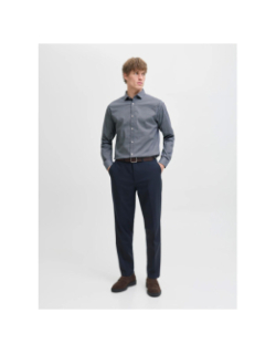 Chemise stretch à motifs imprimés bleu homme - Jack & Jones