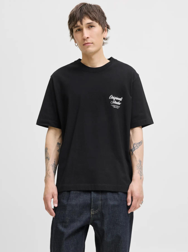 T-shirt à manches courtes jornorrebro noir homme - Jack & Jones