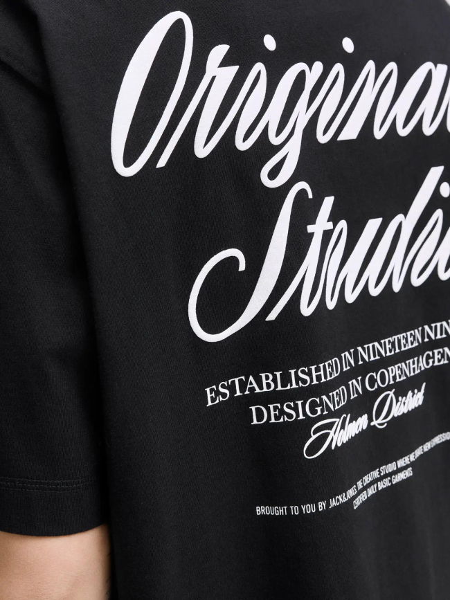T-shirt à manches courtes jornorrebro noir homme - Jack & Jones
