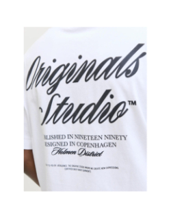 T-shirt à manches courtes jornorrebro blanc homme - Jack & Jones