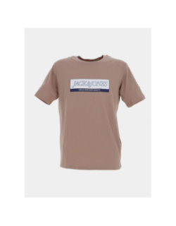 T-shirt jorinwood beige homme - Jack & Jones
