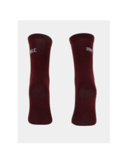 Chaussettes pailletées irrésistible sebby bordeaux femme - Pieces